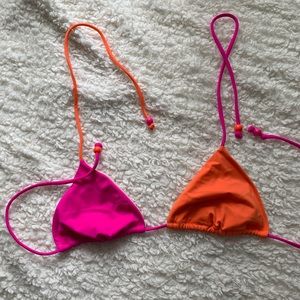 VICTORIA SECRET TRIANGLE SWIM TOP